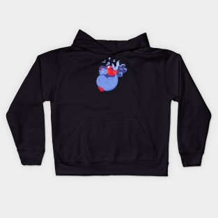 The Mermaid and The Bird Kids Hoodie